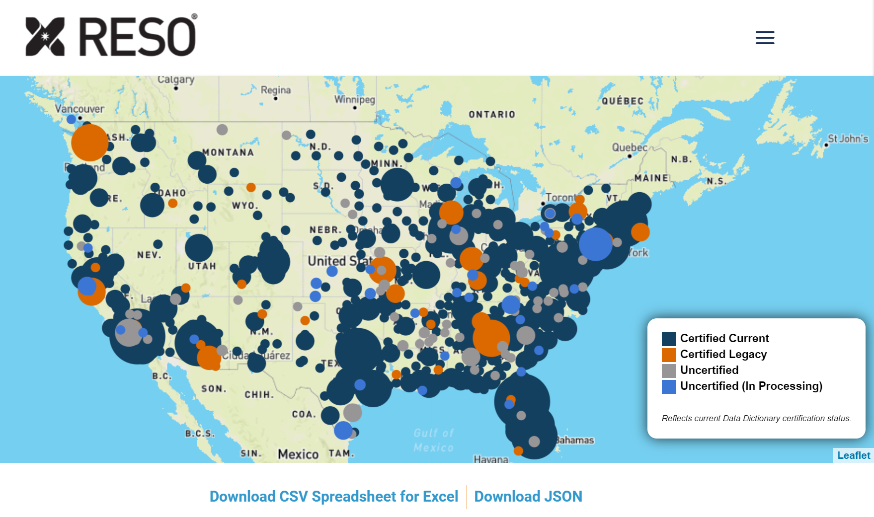 reso map RESO Real Estate Standards - Reso Map