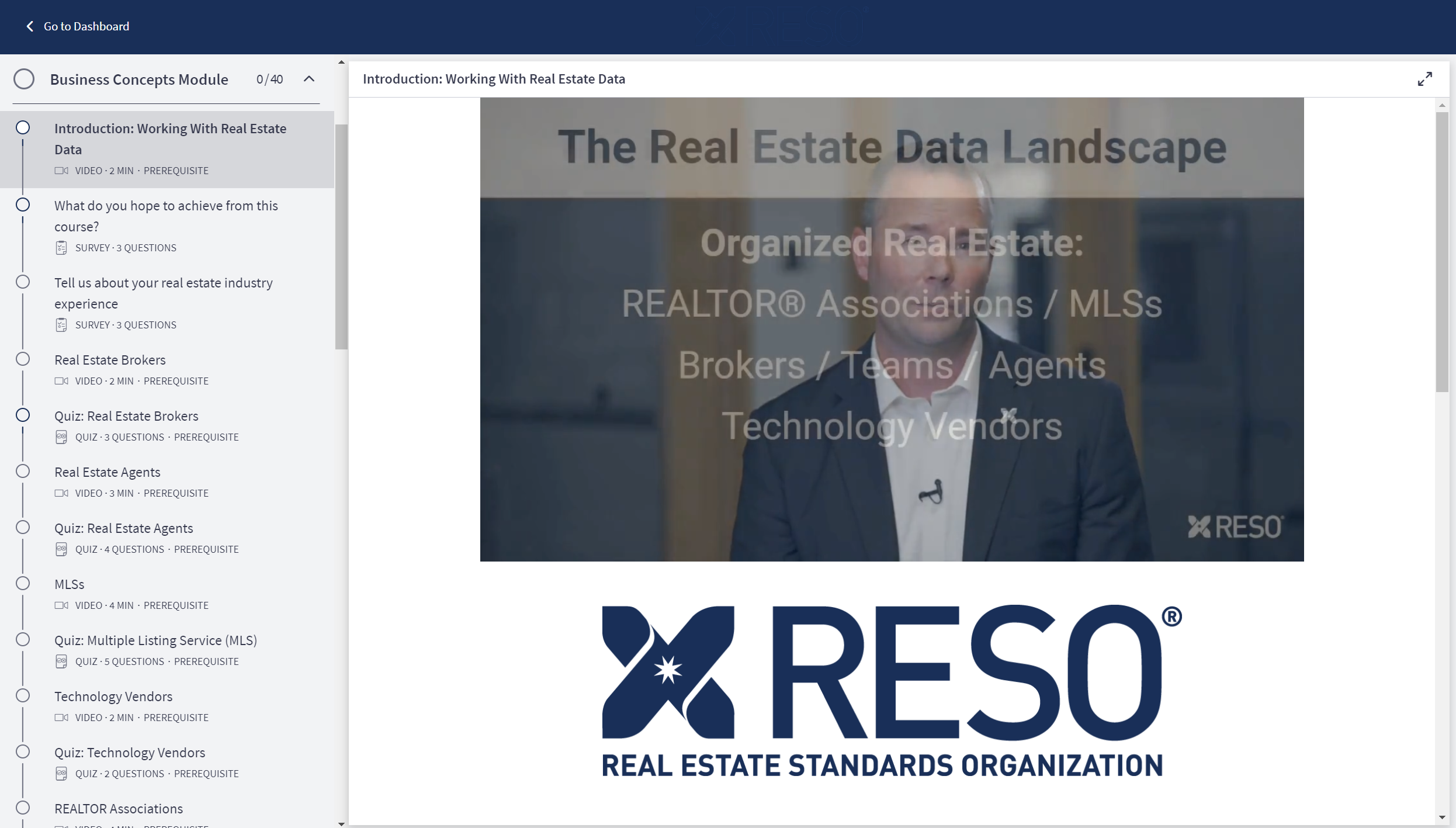 wwredwithvideo RESO Real Estate Standards Organization