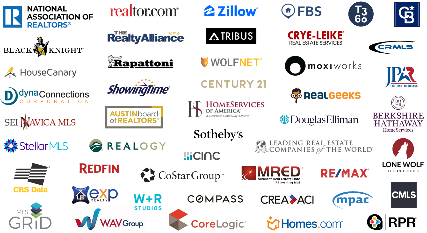 Strong Partners Logos UPDATED 06302021 RESO Real Estate Standards