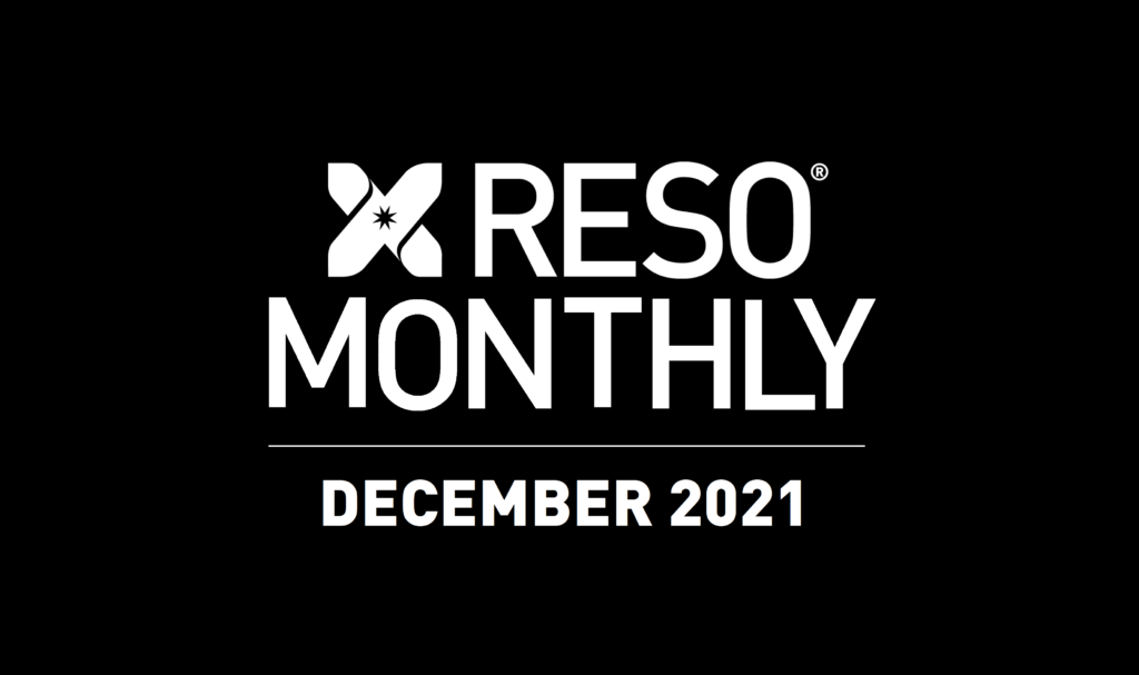 RESO Monthly December 2021 graphic