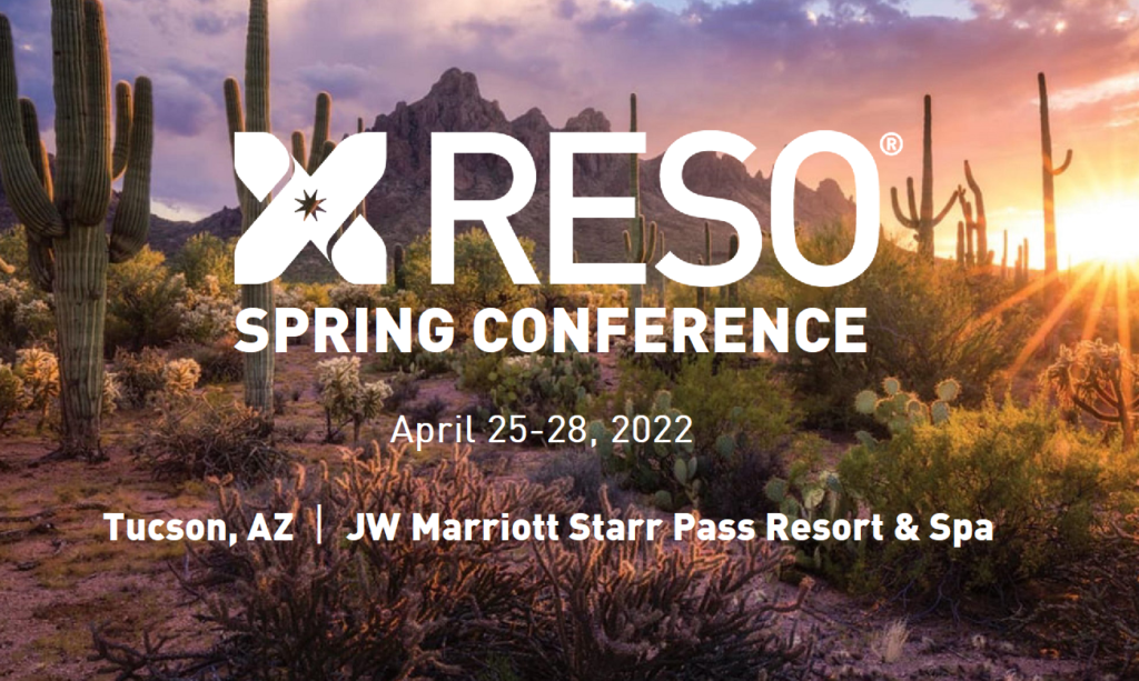 banner - RESO 2022 Spring Conference, Tucson, AZ, April 25–28