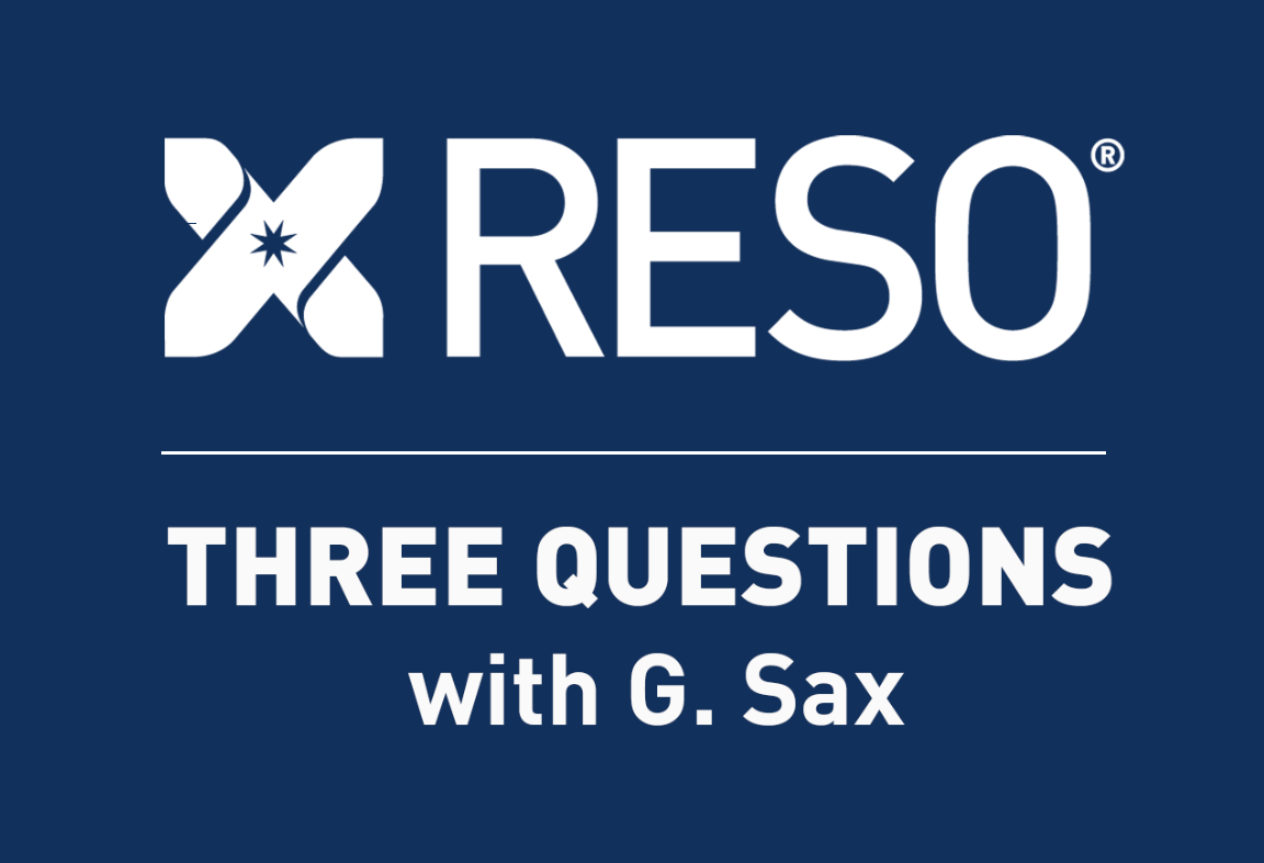 RESO Three Questions with G. Sax logo