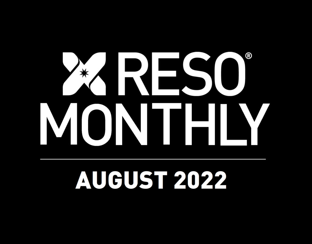 RESO Monthly August 2022 logo