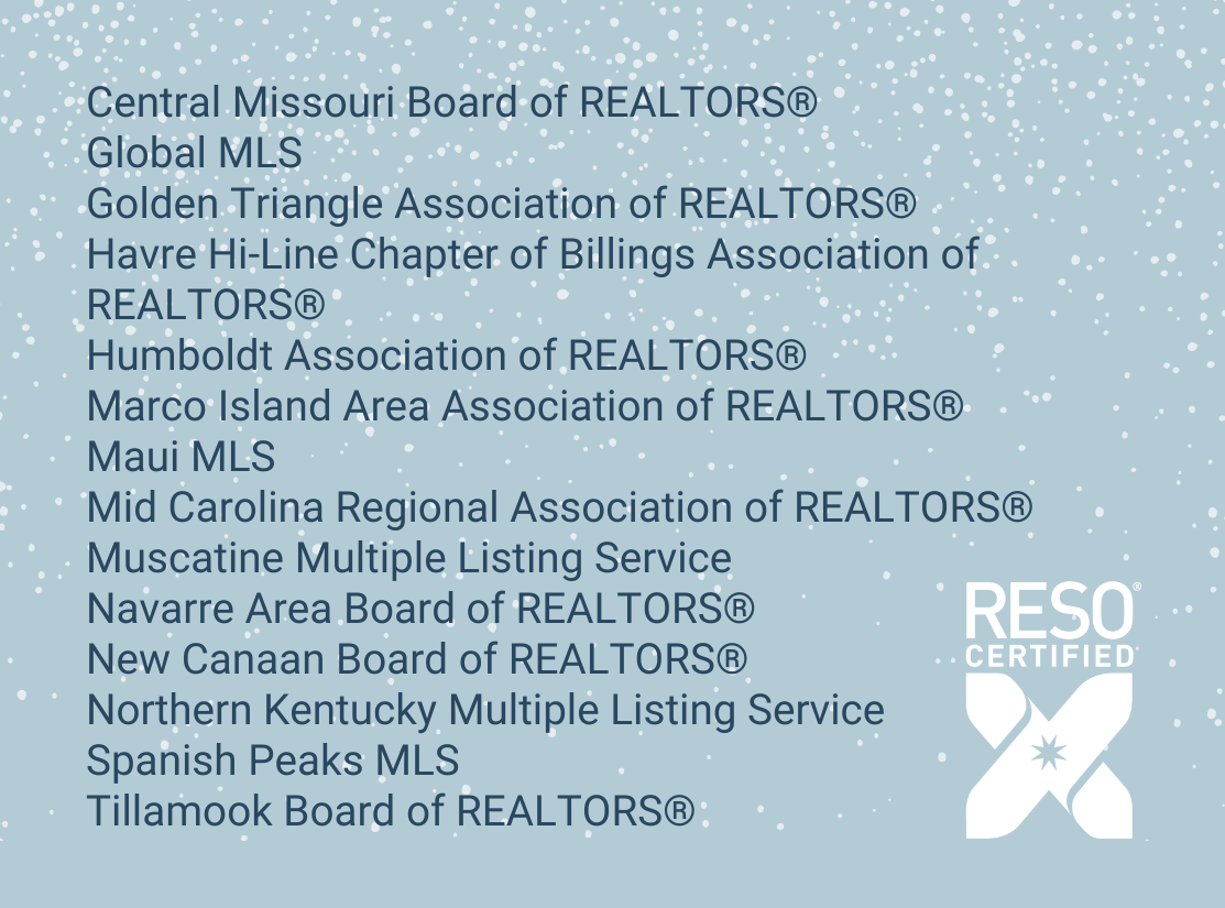December_2022_Certified_RM (1) RESO Real Estate Standards Organization