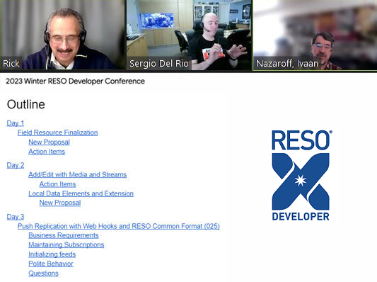 2023 RESO Winter Developer Conference
