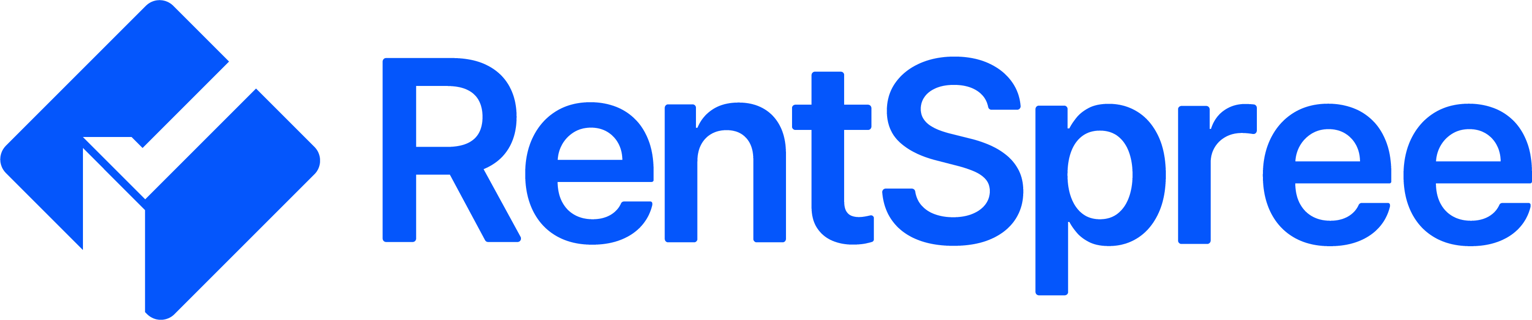 RentSpree Logo Primary Blue Horizontal