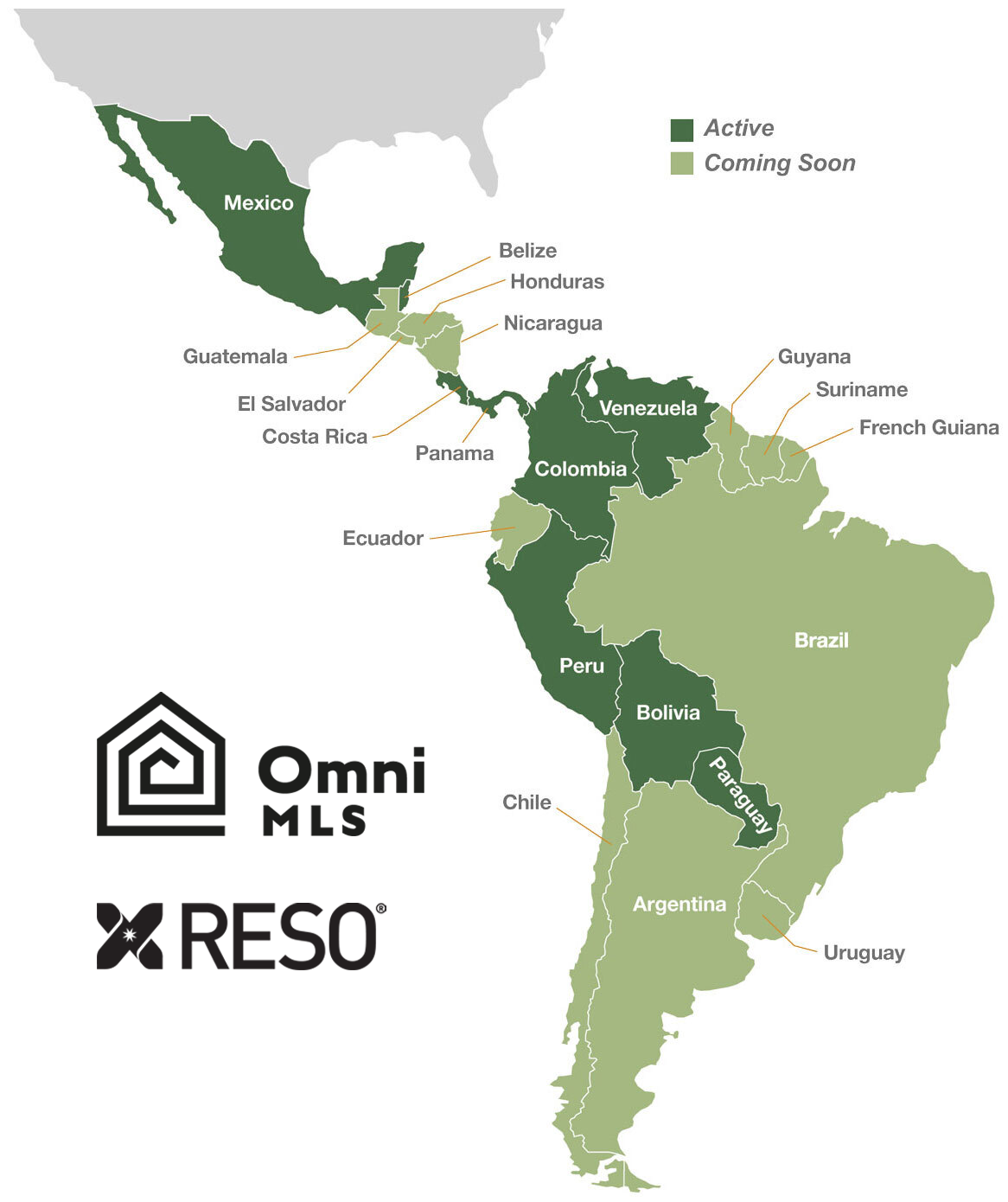 "Omni MLS Brings RESO Standards to 9 Latin American Countries with 12 More on the Horizon" - blog graphic