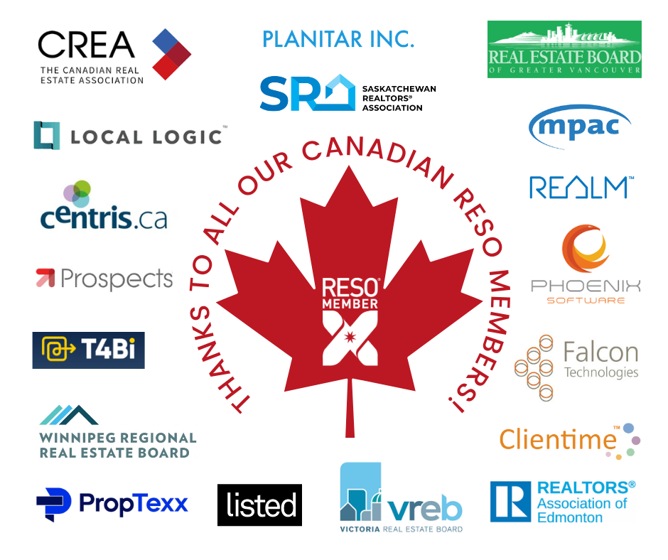 Thanks to All OurCanadian RESO Members graphic