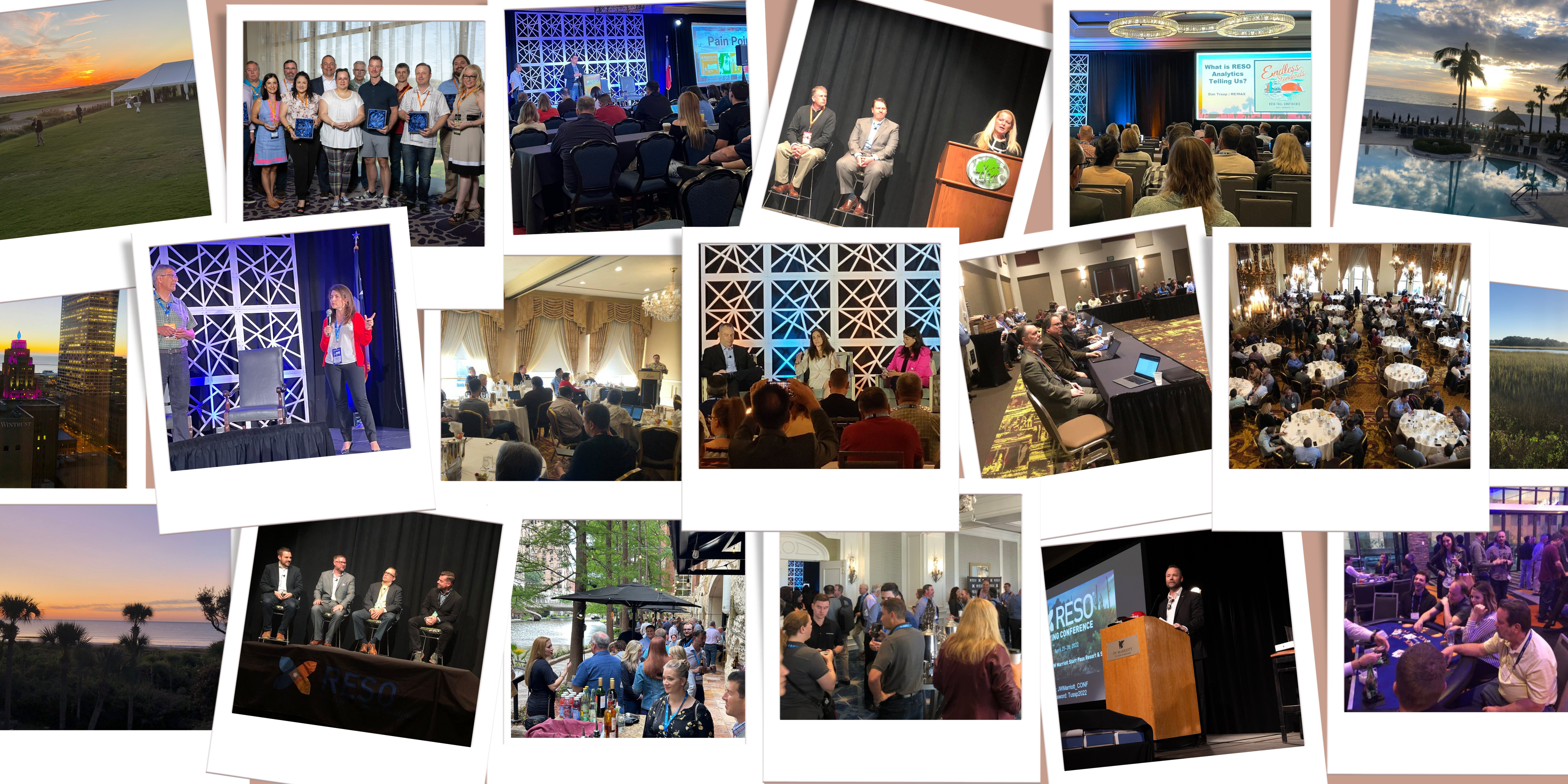 RESO past conferences collage