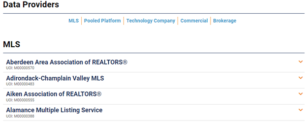 RESO Analytics Map Tooltips