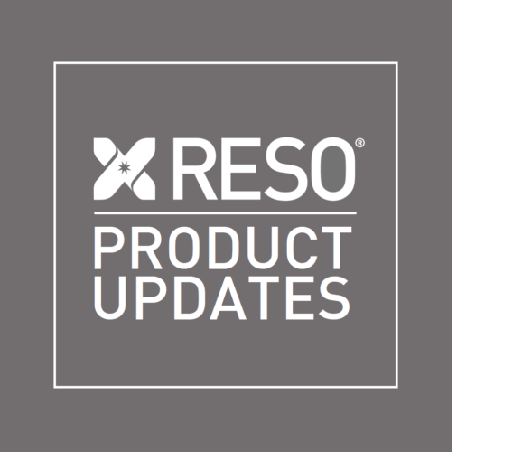 RESO Product Updates logo