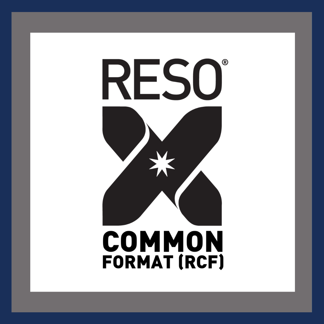 RCF logo RESO Real Estate Standards Organization